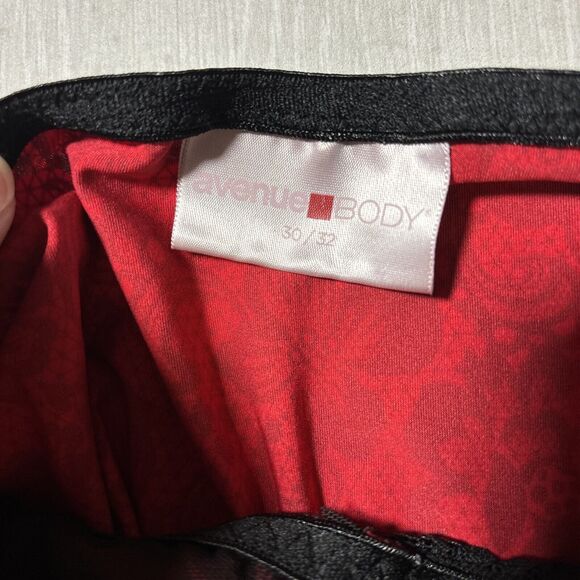 Avenue Body 30/32 Sexy Babydoll Slip Lace Demask Pattern Whimsigoth Fairy grunge - Picture 7 of 8